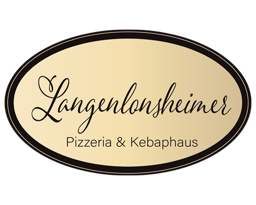 Langenlonsheimer Pizzeria & Kebaphaus logo.